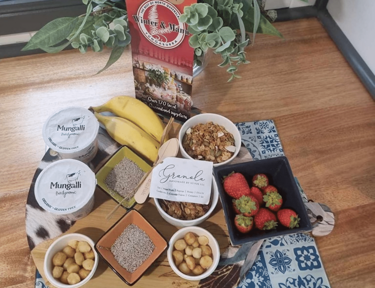 winter and Mann continental Breakfast