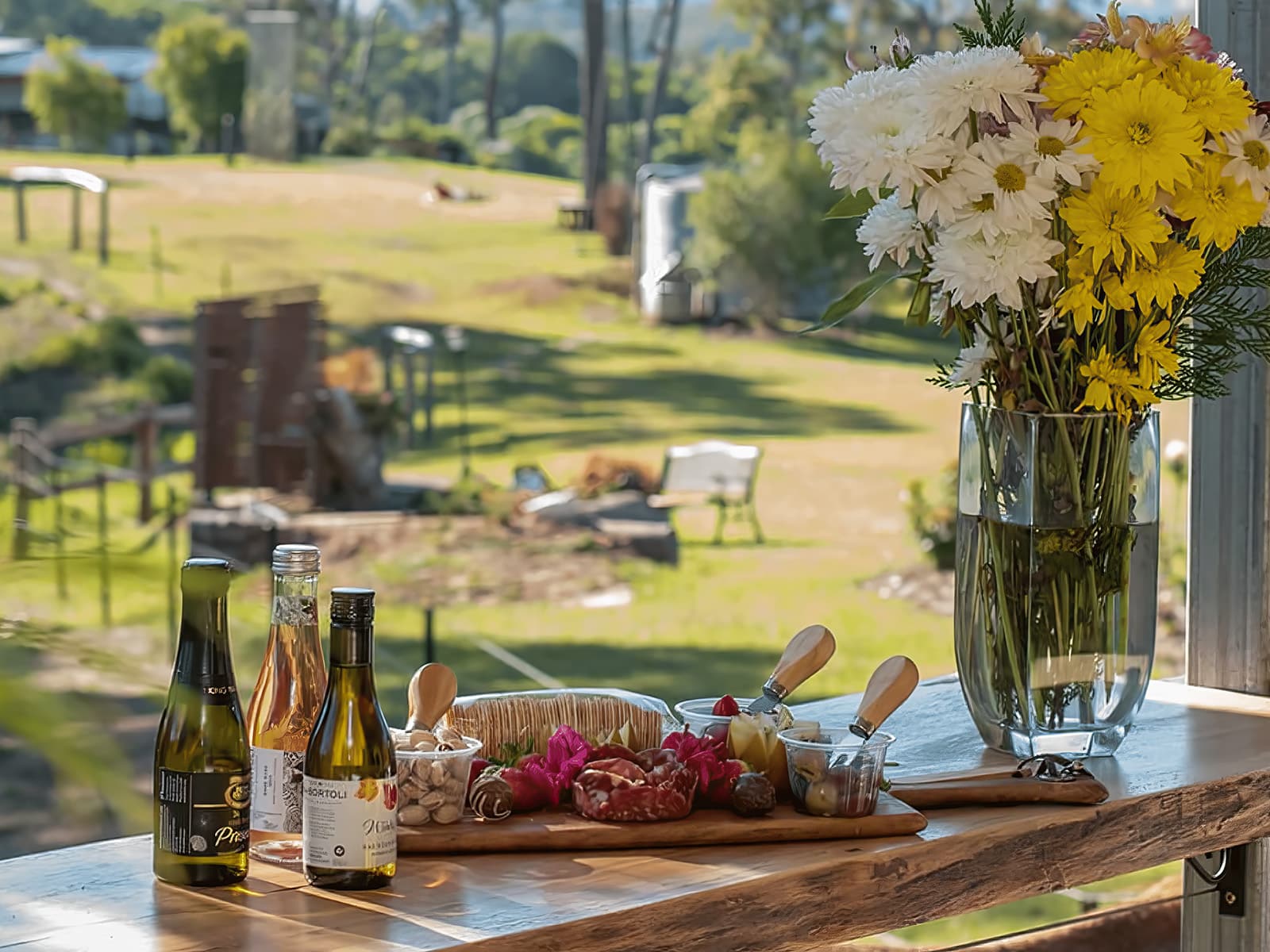 Packages and Platters - Hitching Rail Retreat