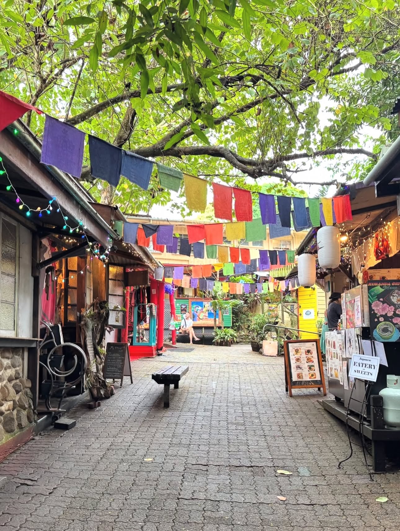 The colourful streets of kurnda